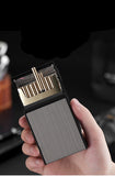 Ladies 20 Plastic Cigarette Case With Lengthened 5.5 Thin Cigarettes