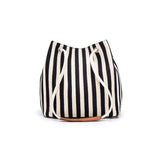 Womens Striped Canvas Tote Bag - Presidential Brand (R)