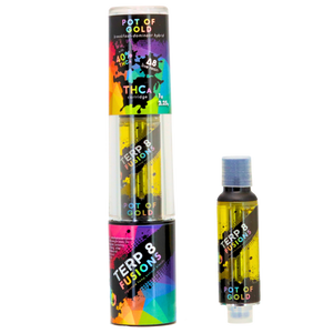 Pot of Gold 2.25g THCA + D8 Live Resin Cartridge | Terp 8