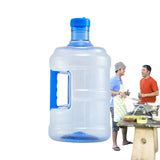 5L/7.5L Thickened PET Water Bottle with Handle Water Canteen for Picnic Outdoor Hiking Camping Multifunctional Pure Water Jug