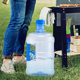 5L/7.5L Thickened PET Water Bottle with Handle Water Canteen for Picnic Outdoor Hiking Camping Multifunctional Pure Water Jug