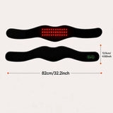 Heated Neck Wrap Neck Heating Pad Rechargeable Neck Massager Red Light 3 Heat Levels 3 Massage Modes Wearable Neck Warmer Gift