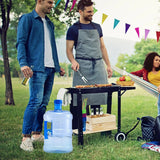 5L/7.5L Thickened PET Water Bottle with Handle Water Canteen for Picnic Outdoor Hiking Camping Multifunctional Pure Water Jug