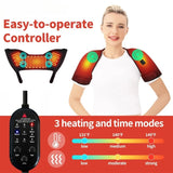 Shoulder Neck Heating Massage Shawl Cervical Wrap 3 Temperature Levels Thermal Compress Electric Heating Pad Winter Body Warmer