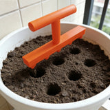 Horticultural perforation seeder for household vegetables and flower seedlings, horticultural seed seeder