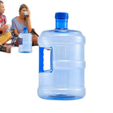 5L/7.5L Thickened PET Water Bottle with Handle Water Canteen for Picnic Outdoor Hiking Camping Multifunctional Pure Water Jug