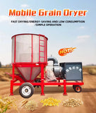Portable Grain Dryer for Corn Wheat Rice  Automatic Grain Drying Machine with Hot Air Circulation Energy Saving Design