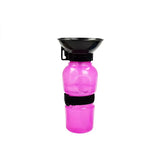 Portable Dog Water Bottle 500ML Collapsible Pet Travel Drinking Cup Squeeze Water Feeder Bowl for Dogs Cats