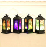 Halloween Portable LED Lanterns Witch Castle Ghost Pumpkin Decor for Parties Events Lighthouse-Inspired Atmosphere Perfect Gift