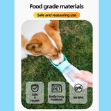 300/500ml Portable Pet Water Bottle, Outdoor Travel Drinking Cup Dispenser for Puppies Small Large Dogs Cats Labrador
