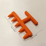 Horticultural perforation seeder for household vegetables and flower seedlings, horticultural seed seeder