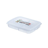 Grids Portable For Fruit Ginger Garlic Kitchen Accessories Compartment Sealed Crisper Meat Container Storage Box Vegetable Case