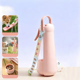 3 In 1 Pet Water Bottle Portable Leakproof Dogs Water Dispenser Spray Cooling Food Storage Feeder Bowl Cats Outdoor Travel Cup