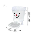 Pet Drinking Fountain Set Cartoon Automatic Water Dispenser 3/5L Large Capacity Water Dispenser Puppy Fountain Dispenser