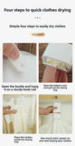 Portable Travel Dryer a Foldable Household Clothes Drying Device