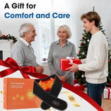 Heated Neck Wrap Neck Heating Pad Rechargeable Neck Massager Red Light 3 Heat Levels 3 Massage Modes Wearable Neck Warmer Gift
