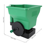 Horticultural Portable Seeder Small Seeder Hand Cranked Lawn Seed Farmland Fertilizing Machine Greenhouse Sowing Tool
