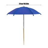 Portable Water Resistant Plant Umbrella, Outdoor Rain Sun Cover for Potted Plants, Garden Protection Canopy for Patio Balcony