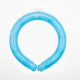Summer Cooling Neck with Ice Neck Cooler, Portable Ice Collar, Cooling Device for High Temperatures, Neck Cooling Ice Ring