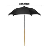Portable Water Resistant Plant Umbrella, Outdoor Rain Sun Cover for Potted Plants, Garden Protection Canopy for Patio Balcony