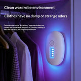 Portable Toilet Sterilizer Lamp USB Rechargeable Safe Mini Toilet Sterilizer Germicidal Shoe Cabinet Home Use