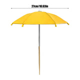 Portable Water Resistant Plant Umbrella, Outdoor Rain Sun Cover for Potted Plants, Garden Protection Canopy for Patio Balcony