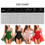 Lingerie for Women  Sexy Lace Chemsie Sleepwear - Pink