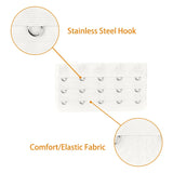 5Pcs Ladies Underwear Bra Extension Buckle Bra Extender 5 Hook White