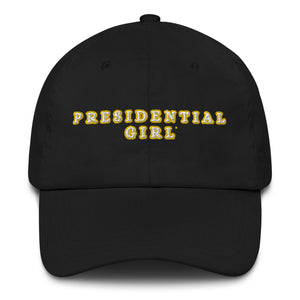 PRESIDENTIAL GIRL® - GOLD AND WHITE CAP