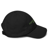 PRESIDENTIAL GIRL- GREEN AND BLACK CAP