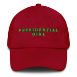 PRESIDENTIAL GIRL® - GREEN AND GOLD CAP