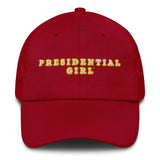 PRESIDENTIAL GIRL® - GOLD AND WHITE CAP