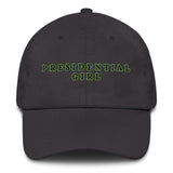 PRESIDENTIAL GIRL- GREEN AND BLACK CAP