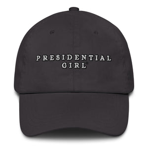 PRESIDENTIAL GIRL® - BLACK AND WHITE CAP