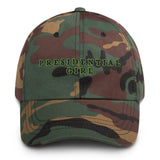 PRESIDENTIAL GIRL- GREEN AND BLACK CAP