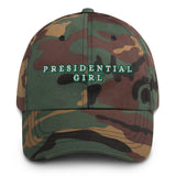 PRESIDENTIAL GIRL®- GREEN AND WHITE CAP