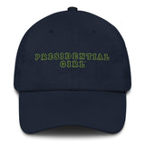 PRESIDENTIAL GIRL- GREEN AND BLACK CAP