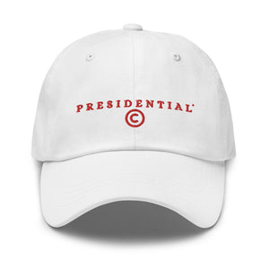 Presidential® (C) White Hat -Red Letters