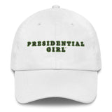 PRESIDENTIAL GIRL- GREEN AND BLACK CAP