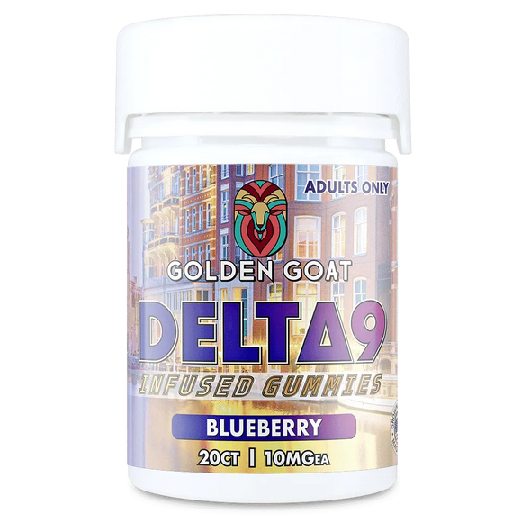 Delta 9 Infused Gummy Squares – Blueberry