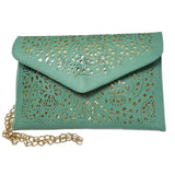 Green Envelope Clutch Bag - Presidential Brand (R)