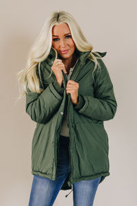 Let's Be Friends Hooded Fur Coat - Presidential Brand (R)