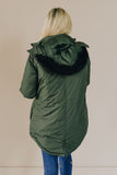 Let's Be Friends Hooded Fur Coat - Presidential Brand (R)