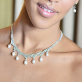Misty Pearl Drop Earrings - Presidential Brand (R)