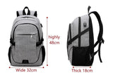 High Density and Water Repellent Multi Layer Compartment Computer Backpack - Presidential Brand (R)