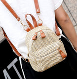 Mini Straw Backpack - Presidential Brand (R)