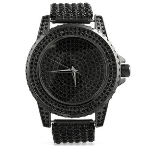 Black All Custom Watch Band - Presidential Brand (R)