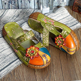 Leather Flats Loafers - Presidential Brand (R)