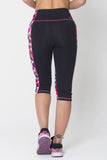 Pink Blur Capri Leggings - Presidential Brand (R)