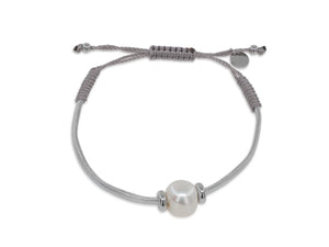 Pearl & Leather Bracelet - Presidential Brand (R)